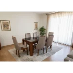 Table à manger alpha marron