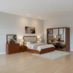 Chambre à coucher gold 3 portes