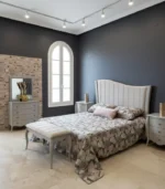 Kit de chambre à coucher ana couleur taupe (sans armoire)