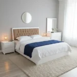 Kit de chambre à coucher aadl blanc (sans armoire)