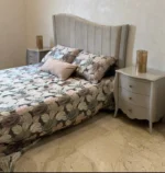⁦Kit de chambre à coucher ana couleur taupe (sans armoire)⁩ - الصورة ⁦4⁩