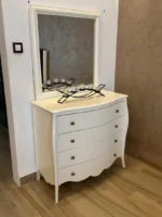 ⁦Kit de chambre à coucher ana couleur blanche (sans armoire)⁩ - الصورة ⁦2⁩
