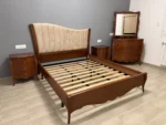 ⁦Kit de chambre à coucher ana couleur marron (sans armoire)⁩ - الصورة ⁦3⁩