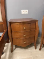 ⁦Kit de chambre à coucher ana couleur marron (sans armoire)⁩ - الصورة ⁦4⁩