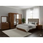 Chambre à coucher aadl 2 portes 200cm